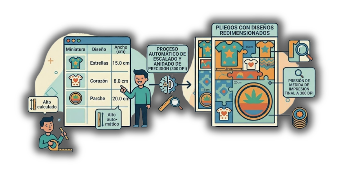 Redimensionado Exacto por Ancho